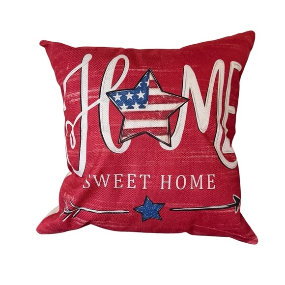 4 Patriotic Pillows/Pillow Covers to Brighten Your Home. $65 OBO - Picture 2 of 5
